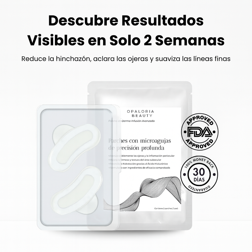 Parches con microagujas de Opaloria Beauty