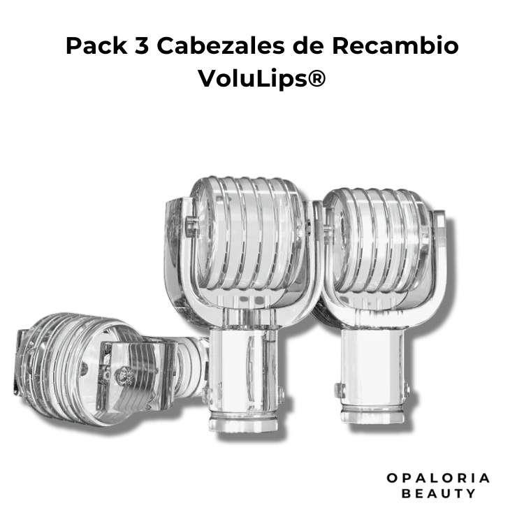 Pack 3 Cabezales de Recambio VoluLips®