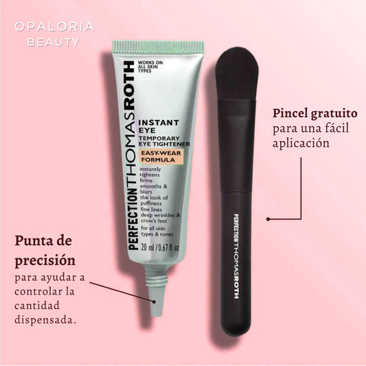Reafirmante Instantáneo Contorno de Ojos- Compatible con maquillaje