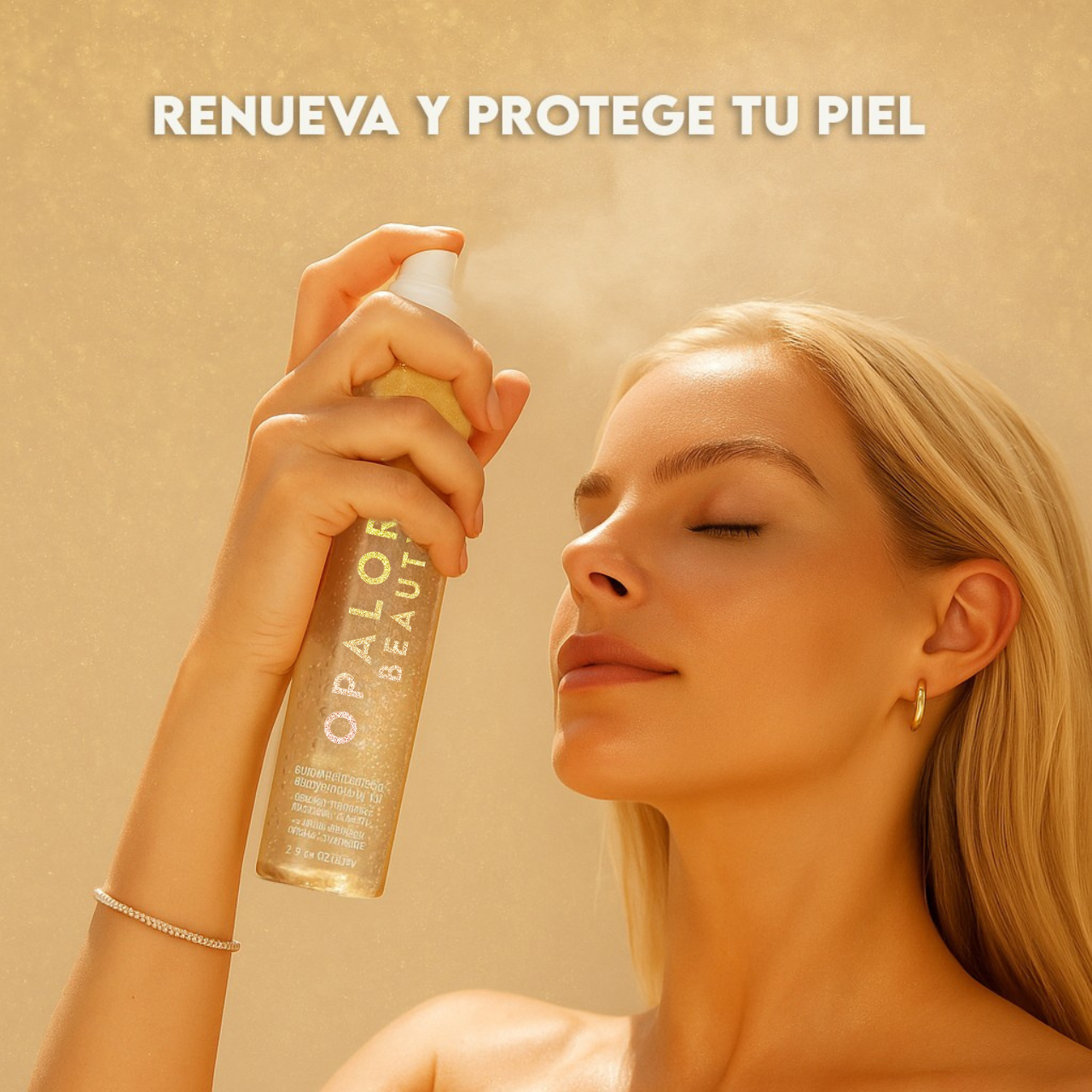 Bruma Fijadora con SPF 50 – Piel Radiante y Protegida