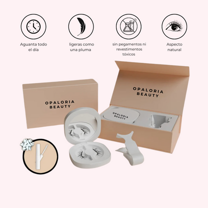 Kit de Pestañas Magnéticas® – Luce una Mirada de Impacto en Segundos